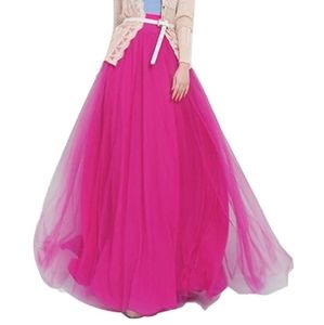 Pink Plus Tulle Skirt